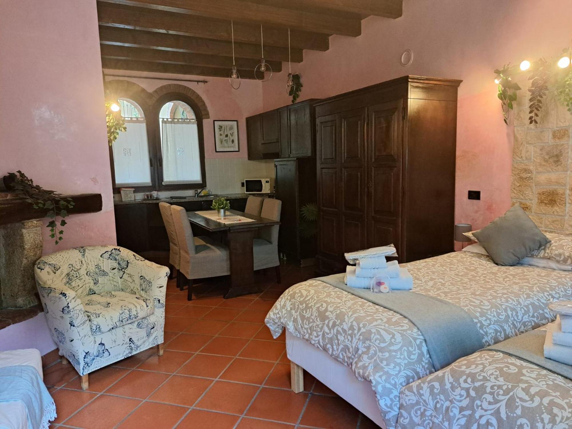 Monolocale Elvira Abbadesse Guest House Milaan Buitenkant foto